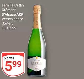 Famille Cattin Crémant D'Alsace AOP