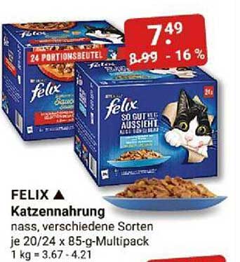 FELIX Katzennahrung