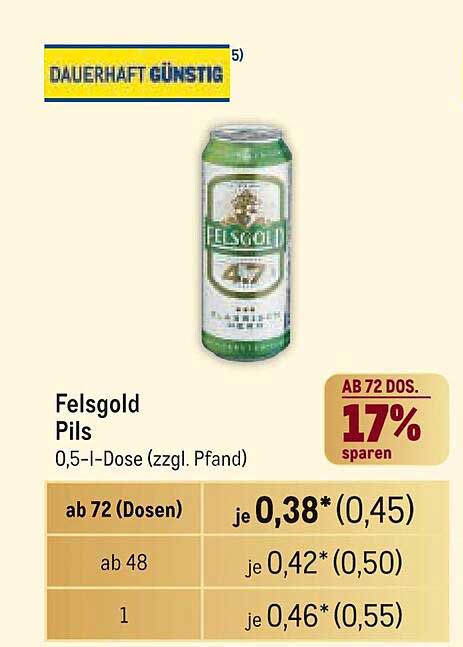 Felsgold Pils