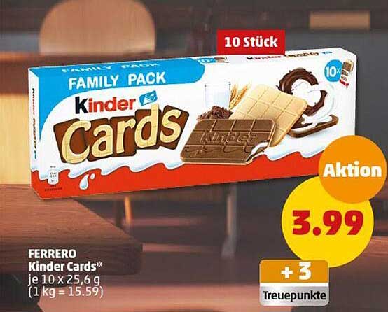 Ferrero Kinder Cards