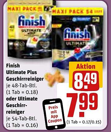 Finish Ultimate Plus Geschirrreiniger