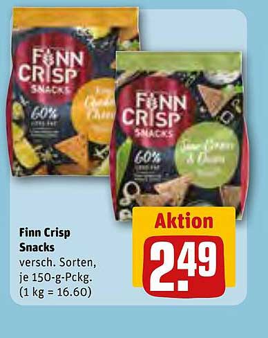 Finn Crisp Snacks