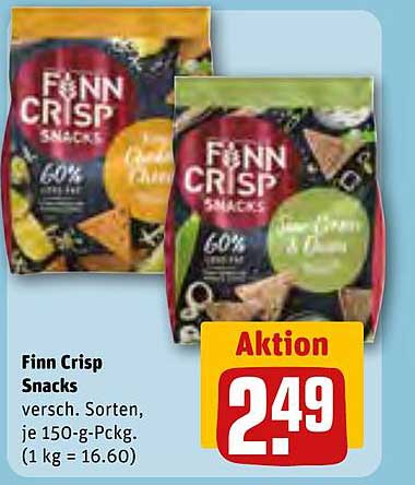 Finn Crisp Snacks