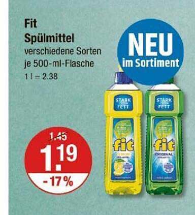 Fit Spülmittel