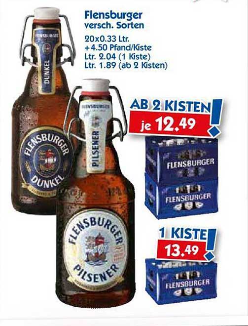 Flensburger versch. Sorten