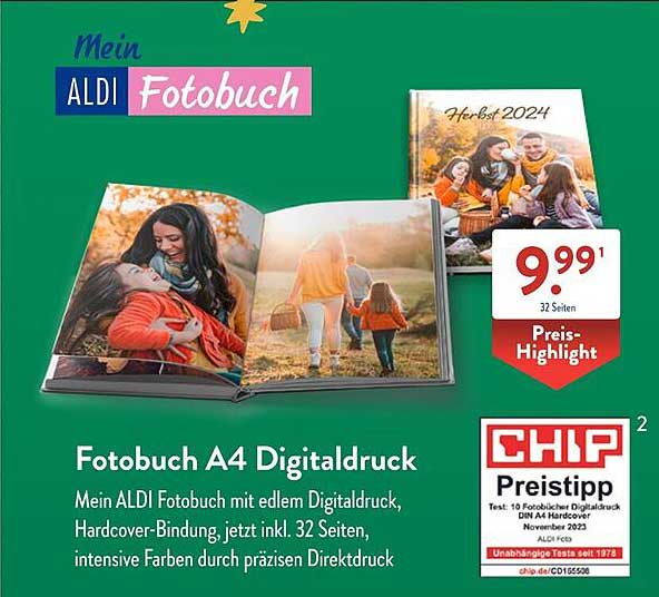 Fotobuch A4 Digitaldruck