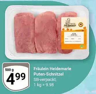 Fräulein Heidemarie Putenschnitzel