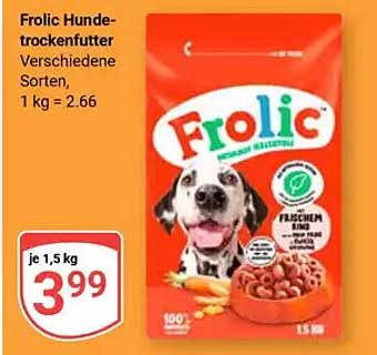 Frolic Hundefutter