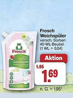 Frosch Weichspüler Granatapfel