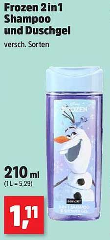 Frozen 2in1 Shampoo und Duschgel