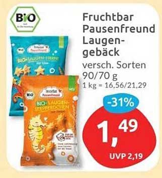 Fruchtbar Pausenfreund Laugengebäck