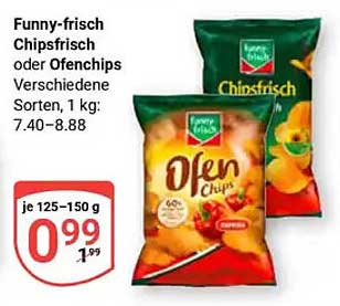 Funny-frisch Chipsfrisch oder Ofenchips