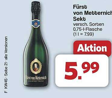 Fürst von Metternich Sekt