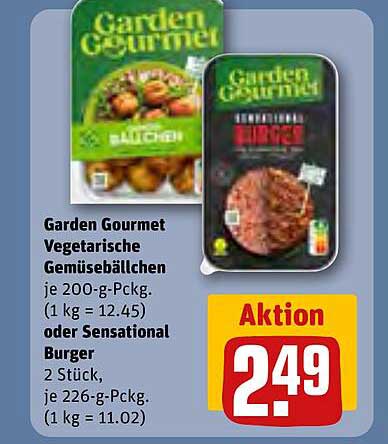 Garden Gourmet Vegetarische Gemüsebällchen