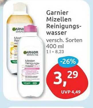 Garnier Mizellen Reinigungswasser