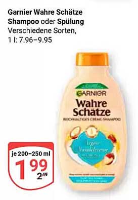 Garnier Wahre Schätze Shampoo oder Spülung