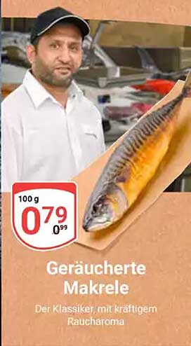 Geräucherte Makrele