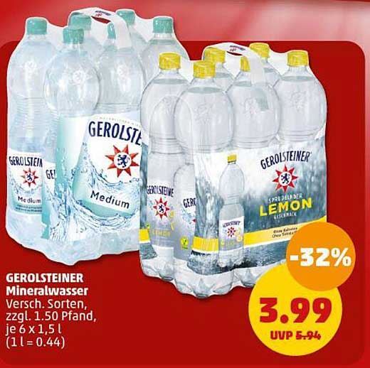 GEROLSTEINER Mineralwasser