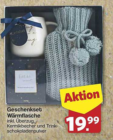 Geschenkset Wärmflasche