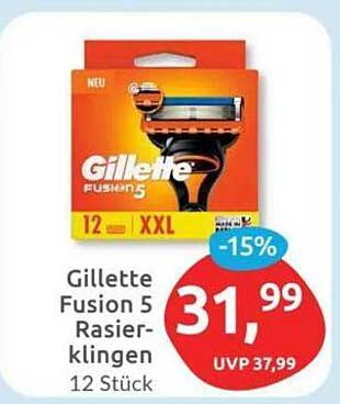 Gillette Fusion 5 Rasierklingen