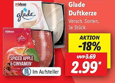 Glade Duftkerze