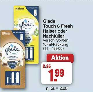 Glade Touch & Fresh Halter oder Nachfüller