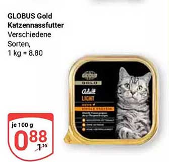 GLOBUS Gold Katzennassfutter