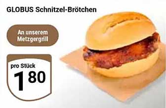 GLOBUS Schnitzel-Brötchen