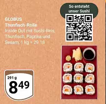 GLUBUS Thunfisch-Rolle