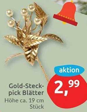 Gold-Steck-pick Blätter