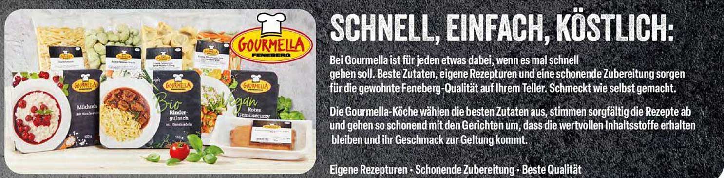 Gourmella Bio Rindergulasch mit Bandnudeln