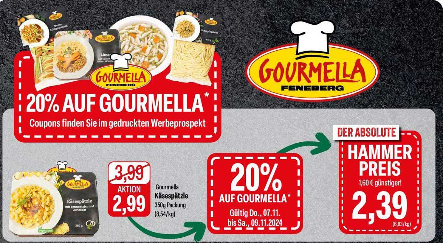 Gourmella Käspätzle