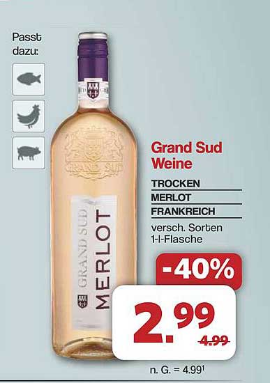 Grand Sud Weine Merlot