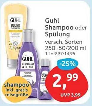 Guhl Shampoo oder Spülung