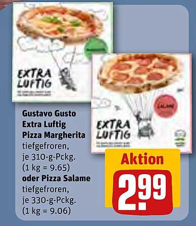 Gustavo Gusto Extra Luftig Pizza Margherita