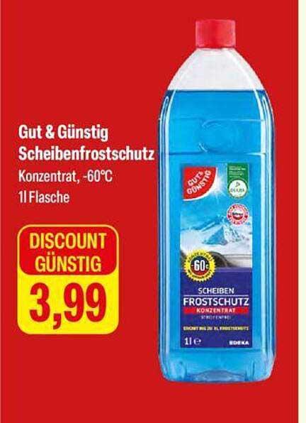 Gut & Günstig Scheibenfrostschutz