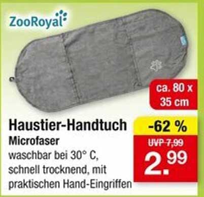 Haustier-Handtuch