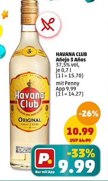 HAVANA CLUB Añejo 3 Años