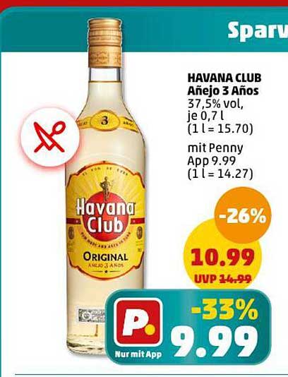 HAVANA CLUB Añejo 3 Años