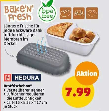 HEDURA Brotfreschebox