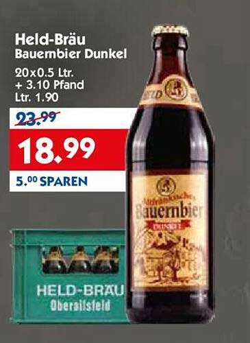 Held-Bräu Bauernbier Dunkel