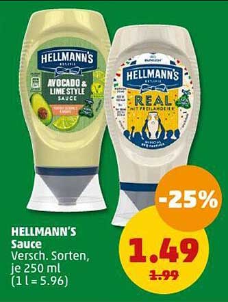 HELLMANN'S Sauce