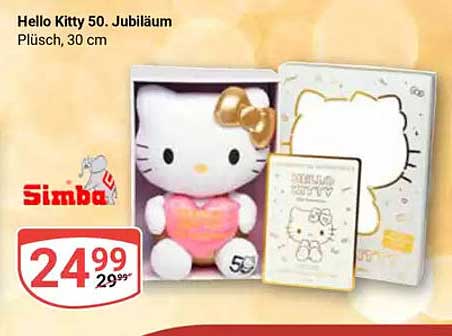 Hello Kitty 50. Jubiläum