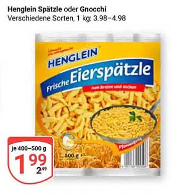 Henglein Eierspätzle