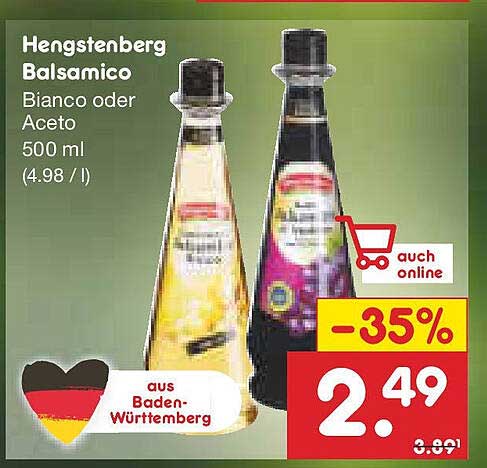 Hengstenberg Balsamico