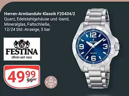 Herren-Armbanduhr Klassik F20434/2