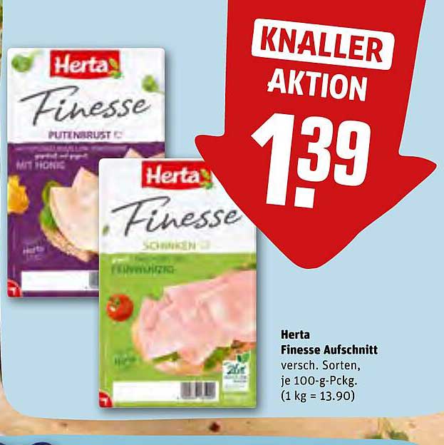 Herta Finesse Aufschnitt