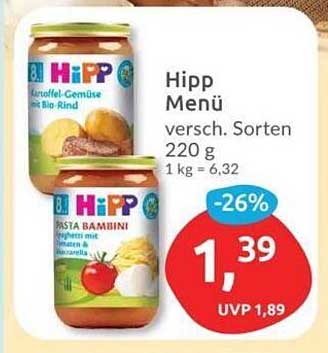 Hipp Menü