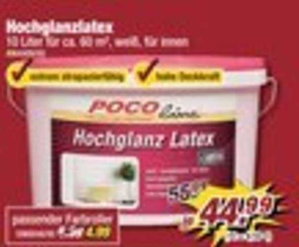 Hochglanz Latex