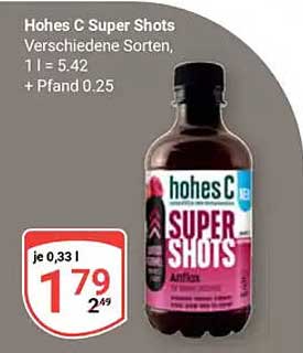 Hohes C Super Shots